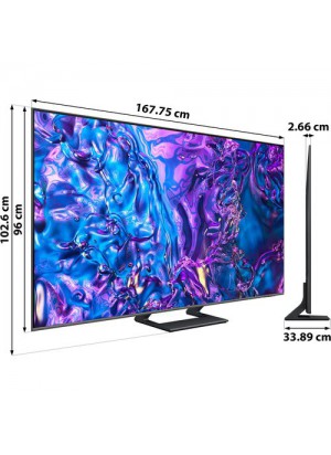 opinie i recenzjeTelewizor SAMSUNG QE75Q74D 75" QLED 4K 120Hz Tizen TV Dolby Atmos HDMI 2.1