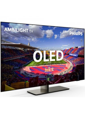 opinie i recenzjeTelewizor PHILIPS 65OLED818 65" OLED 4K 120Hz Google TV Ambilight x3 Dolby Atmos Dolby Vision