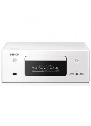 Opinie- Recenzja -Zestaw stereo DENON Ceol-N10 + WILSON Six Biały